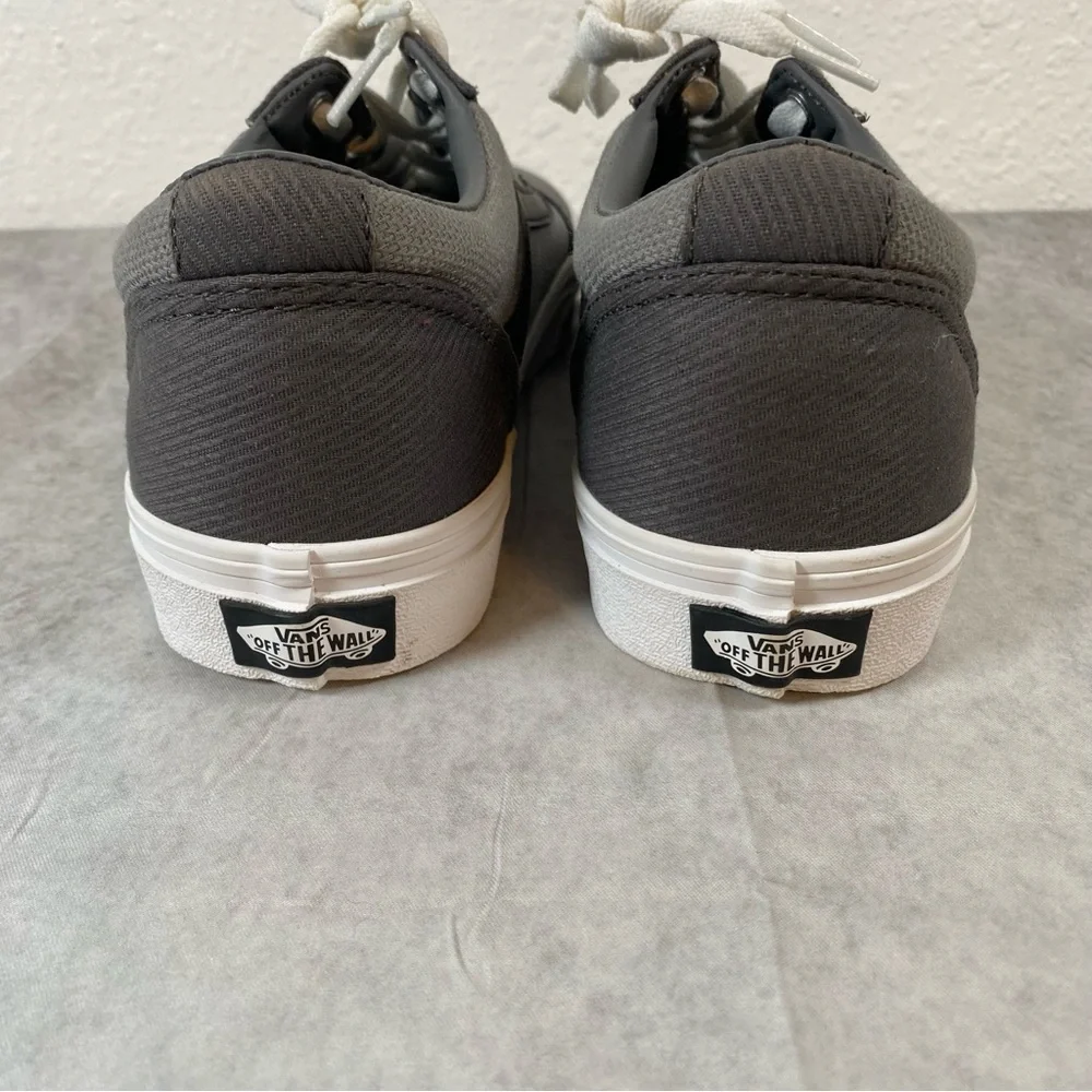 Size 7.5 Vans Ward Retro Gray & Black Sneakers Men’s NWOT No box - Picture 6 of 9